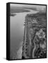 Skyline View of the St. Lawrence Seaway Power Project-null-Framed Stretched Canvas