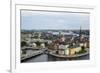 Skyline View over Gamla Stan, Riddarholmen and Riddarfjarden, Stockholm, Sweden-Yadid Levy-Framed Photographic Print