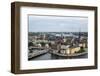 Skyline View over Gamla Stan, Riddarholmen and Riddarfjarden, Stockholm, Sweden-Yadid Levy-Framed Photographic Print