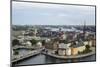 Skyline View over Gamla Stan, Riddarholmen and Riddarfjarden, Stockholm, Sweden-Yadid Levy-Mounted Photographic Print