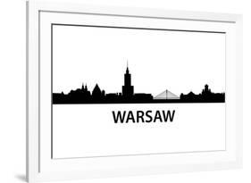 Skyline Warsaw-unkreatives-Framed Premium Giclee Print