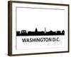 Skyline Washington D.C-unkreatives-Framed Art Print