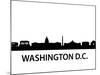 Skyline Washington D.C-unkreatives-Mounted Art Print