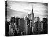 Skyline with a Top of the Chrysler Building at Sunset-Philippe Hugonnard-Stretched Canvas