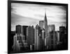 Skyline with a Top of the Chrysler Building at Sunset-Philippe Hugonnard-Framed Photographic Print