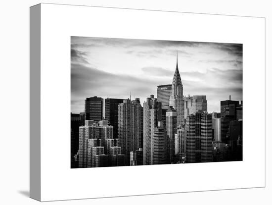 Skyline with a Top of the Chrysler Building at Sunset-Philippe Hugonnard-Stretched Canvas