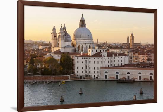 Skyline with Basilica Di Santa Maria Della Salute. Venice. Italy-Tom Norring-Framed Photographic Print