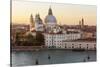 Skyline with Basilica Di Santa Maria Della Salute. Venice. Italy-Tom Norring-Stretched Canvas