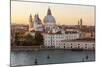 Skyline with Basilica Di Santa Maria Della Salute. Venice. Italy-Tom Norring-Mounted Photographic Print