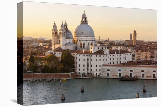 Skyline with Basilica Di Santa Maria Della Salute. Venice. Italy-Tom Norring-Stretched Canvas