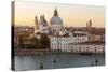 Skyline with Basilica Di Santa Maria Della Salute. Venice. Italy-Tom Norring-Stretched Canvas