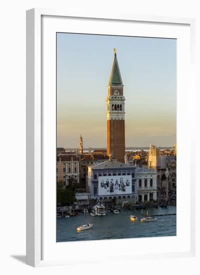 Skyline with Campanile. Venice. Italy-Tom Norring-Framed Photographic Print