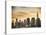 Skyline with Empire State Building at Sunset-Philippe Hugonnard-Stretched Canvas