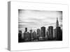 Skyline with Empire State Building at Sunset-Philippe Hugonnard-Stretched Canvas