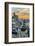 Skyline with Metropolis Building and Gran Via Street at Sunset, Madrid, Comunidad De Madrid, Spain-Stefano Politi Markovina-Framed Photographic Print