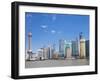 Skyline with Oriental Pearl Tower and Pudong Skyscrapers, Shanghai, China, Asia-Neale Clark-Framed Photographic Print