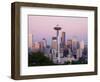 Skyline with Space Needle From Kerry Park, Seattle, Washington, USA-Jamie & Judy Wild-Framed Photographic Print