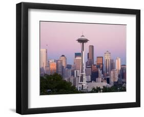 Skyline with Space Needle From Kerry Park, Seattle, Washington, USA-Jamie & Judy Wild-Framed Photographic Print