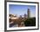 Skyline with the Leaning Tower, Duomo and Baptistery in the City of Pisa, Tuscany, Italy-null-Framed Photographic Print