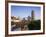 Skyline with the Leaning Tower, Duomo and Baptistery in the City of Pisa, Tuscany, Italy-null-Framed Photographic Print