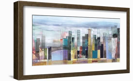 Skyline-Asha Menghrajani-Framed Giclee Print