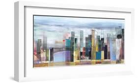 Skyline-Asha Menghrajani-Framed Giclee Print