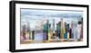 Skyline-Asha Menghrajani-Framed Giclee Print