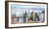 Skyline-Asha Menghrajani-Framed Giclee Print