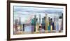 Skyline-Asha Menghrajani-Framed Giclee Print