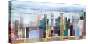 Skyline-Asha Menghrajani-Stretched Canvas