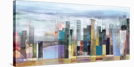 Skyline-Asha Menghrajani-Stretched Canvas