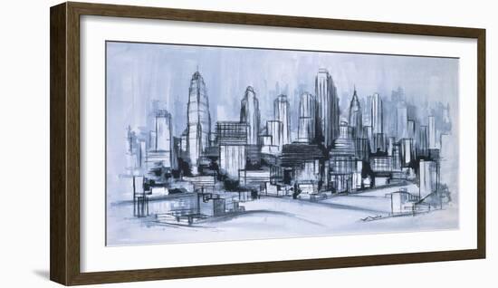 Skyline-Ben Maile-Framed Giclee Print