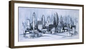 Skyline-Ben Maile-Framed Giclee Print