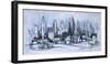 Skyline-Ben Maile-Framed Giclee Print