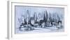 Skyline-Ben Maile-Framed Giclee Print