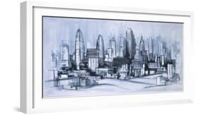 Skyline-Ben Maile-Framed Giclee Print