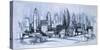 Skyline-Ben Maile-Stretched Canvas