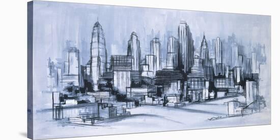 Skyline-Ben Maile-Framed Stretched Canvas