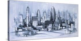 Skyline-Ben Maile-Framed Stretched Canvas