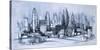 Skyline-Ben Maile-Stretched Canvas