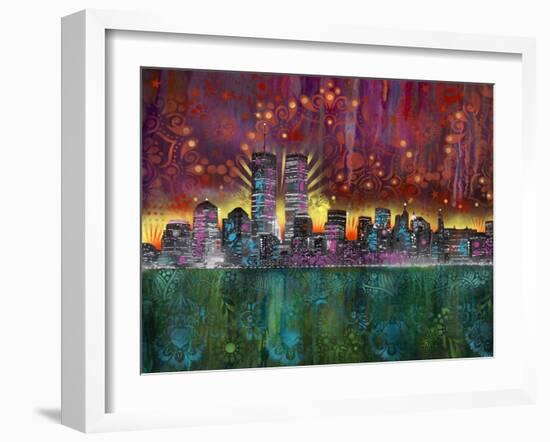 Skyline-Dean Russo- Exclusive-Framed Giclee Print