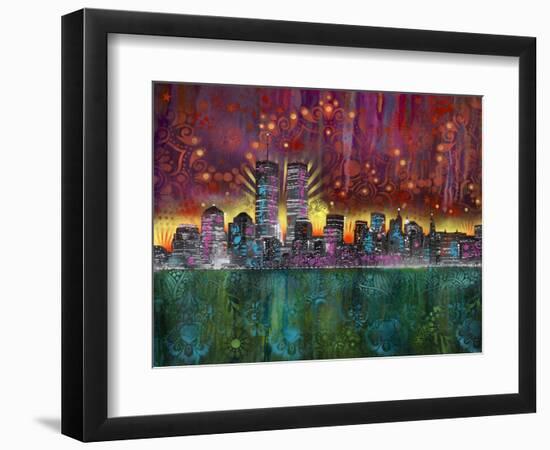 Skyline-Dean Russo- Exclusive-Framed Premium Giclee Print