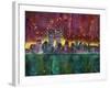 Skyline-Dean Russo- Exclusive-Framed Giclee Print