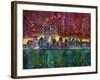 Skyline-Dean Russo- Exclusive-Framed Giclee Print