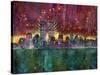 Skyline-Dean Russo- Exclusive-Stretched Canvas