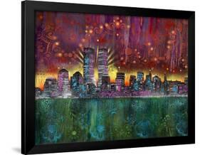 Skyline-Dean Russo- Exclusive-Framed Giclee Print