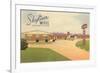 Skyliner Motel, Concordia, Kansas-null-Framed Art Print