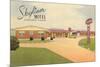 Skyliner Motel, Concordia, Kansas-null-Mounted Art Print