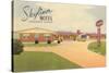 Skyliner Motel, Concordia, Kansas-null-Stretched Canvas
