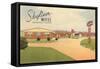 Skyliner Motel, Concordia, Kansas-null-Framed Stretched Canvas